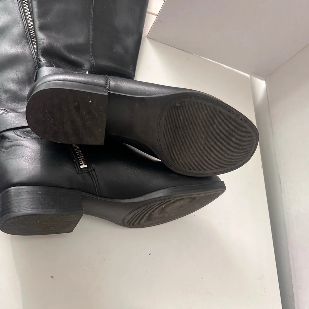 Michael Kors Black Over the Knee Boots